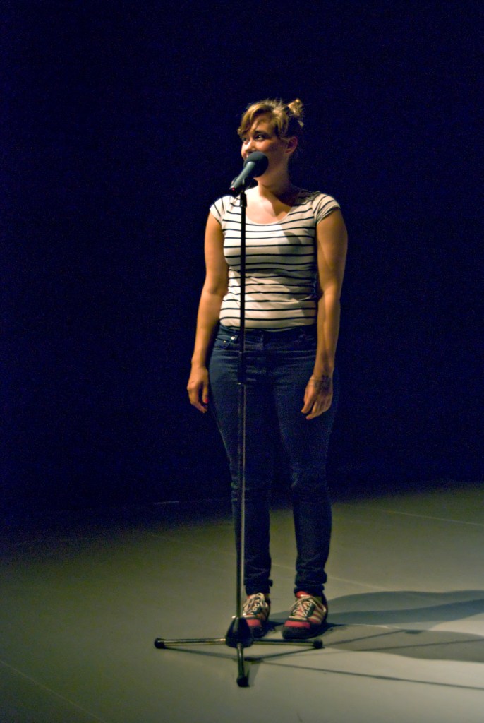 Emma standing Ma Mere